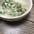 みりん調味料's cooksnap of when they made 貝割れだけ。濃厚“クリームチーズ和え.