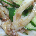あおれんしゃー's cooksnap of when they made きゅうりとちくわの梅肉和え♡ゴマたっぷり.
