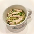 悠LOVE航's cooksnap of when they made 鶏むね肉ときゅうりのサラダ.
