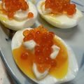 toshio39's cooksnap of when they made うふ♡マヨネーズいくら乗せ.