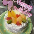 きょろは's cooksnap of when they made ワンコ（犬）のバースデーケーキ.