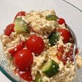 ゆちゃん料理修行中's cooksnap of when they made トマト･きゅうり･豆腐のイタリアンサラダ.