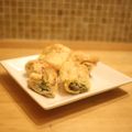 みるく茶's cooksnap of when they made しらすとピーマンの油揚げチーズロール.