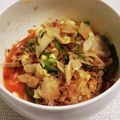 私市ビッキーズ津門巳's cooksnap of when they made “キムチ豆ナムル納豆ピーマン和え”.