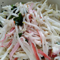 かなくんマミー's cooksnap of when they made 簡単もやしとワカメのしっかり味のサラダ風.