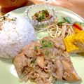 YUH♡ママ's cooksnap of when they made 節約☆もやしと鳥胸肉のマヨポン炒め.