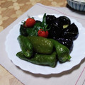 クックI7I5L1☆'s cooksnap of when they made 万願寺甘とう素揚げ.