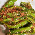 chiyuwa's cooksnap of when they made 簡単☆万願寺唐辛子のじゃこ炒め♬.