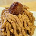 まなぴママ★'s cooksnap of when they made 茹で栗でモンブランケーキ.