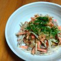 ちーまぐ's cooksnap of when they made 春！新ごぼうのサラダ ウマウマ.