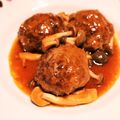 くまかっちゃん's cooksnap of when they made ふわふわコツ有！節約簡単煮込みハンバーグ.
