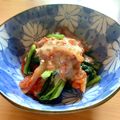 ぽろっとＱちゃん's cooksnap of when they made 青菜のキムチごまドレあえ.