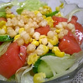 さらにや's cooksnap of when they made シャキシャキ野菜と揚げ玉入り♪和風サラダ.