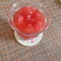 しゅい6's cooksnap of when they made ミキサーいらずの、スイカジュース.