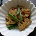 TYSK's cooksnap of when they made れんこんといんげんのきんぴら.