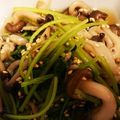 naki1227's cooksnap of when they made ふわっと香る＊しめじと三つ葉の煮浸し.
