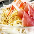 よしよしのキッチン☆'s cooksnap of when they made 簡単つまみ★キャベツてんこ盛り無限サラダ.