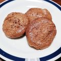 らうんじ美やお's cooksnap of when they made プロテインクッキー(プロテインと水だけ).