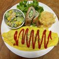 sunnnnny's cooksnap of when they made リメイク！ミートソースで簡単オムライス.