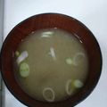 クック3N0VKO☆'s cooksnap of when they made なめこ味噌汁.