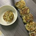 まいもぐ2020's cooksnap of when they made 離乳食完了期★挽肉と豆腐のハンバーグ.