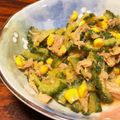 ｍｋまろん's cooksnap of when they made ゴーヤとシーチキンの簡単美味しい炒め物.