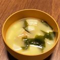 ななななぴ's cooksnap of when they made 基本のみそ汁☆豆腐とわかめ.