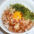 kiyofish's cooksnap of when they made 青のりとかつお節で卵かけご飯.