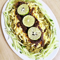 enr's cooksnap of when they made 山口県　瓦そばの「肉」.
