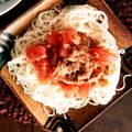 ふか谷's cooksnap of when they made ツナトマトそうめん.