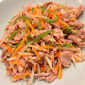 悠LOVE航's cooksnap of when they made 豚肉ともやしの炒め物.