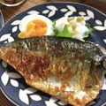 フジぽん's cooksnap of when they made フライパンで真サバの塩焼き。大根おろし！.