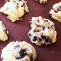 saki1010's cooksnap of when they made とっても柔らかチョコチップクッキー♪.