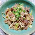 ＪＵＮちゃン's cooksnap of when they made 牛肉とえのきの簡単すき焼き.
