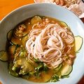 新鮮美感's cooksnap of when they made 冷汁そうめん.