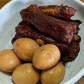 こぱんだま6's cooksnap of when they made 圧力鍋で☆スペアリブ煮込み.