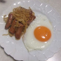きらり流れ星's cooksnap of when they made 切干し大根とウインナーのカレーマヨ炒め.