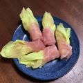 四児のハハ's cooksnap of when they made 簡単！オクラの花の生ハムサラダ.