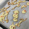 つの子's cooksnap of when they made 楽で時短♪たまごとバター不要のクッキー☆.