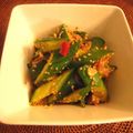 クッキーシアス's cooksnap of when they made きゅうりとみょうがの中華風味.