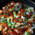 こよんた's cooksnap of when they made フライパンで簡単☆俺のパエリア.