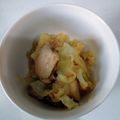 クック3N0VKO☆'s cooksnap of when they made 鶏肉とキャベツの味噌マヨ丼.