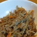 ciao1's cooksnap of when they made ご飯に合う♪甘辛ツナきんぴら.