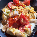 ♡kamami♡'s cooksnap of when they made トマト卵レタスの炒め物.