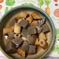 おはなすき's cooksnap of when they made こんにゃくと竹輪の煮物.