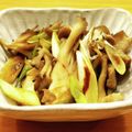 かなりんココりん's cooksnap of when they made ☆副菜♪長ねぎ・舞茸のバター醤油炒め☆.