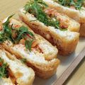 τомоко's cooksnap of when they made 栃尾油揚げの納豆チーズ焼き.