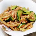 ともみな's cooksnap of when they made 簡単！一品もやしとキュウリ ツナの酢の物.