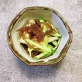 コムギ大好き's cooksnap of when they made 鶏胸肉きゅうりもずく和え.