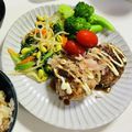 つぐしゅんママ's cooksnap of when they made ＊キャベツと豚ひき肉のハンバーグ＊.